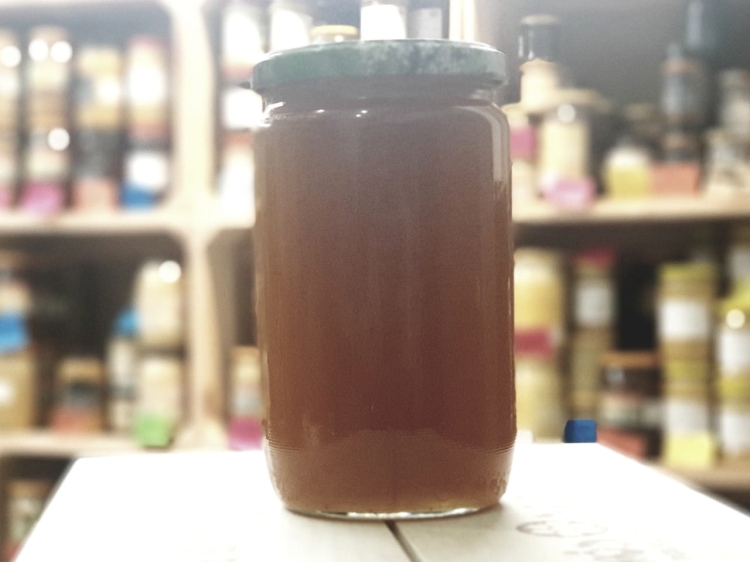 Miód Lipowy ze spadzią mieszaną z Beskidu Śląskiego 1000g