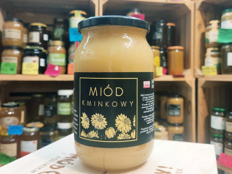 Miód Kminkowy 1200g