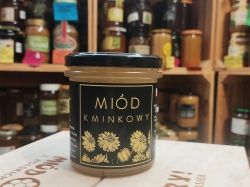 Surowy Miód Kminkowy z Wyżyny Lubelskiej 450g (z pierwszego rozlania)