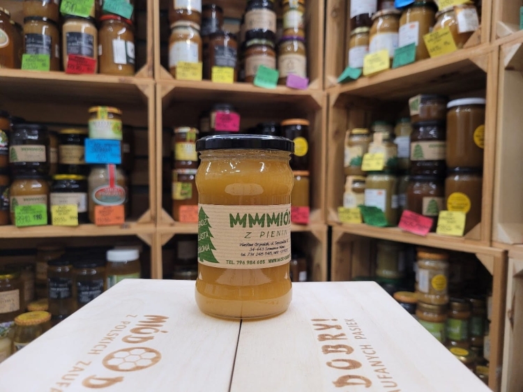 Miód Spadziowy z Pienin 400g skrystalizowany