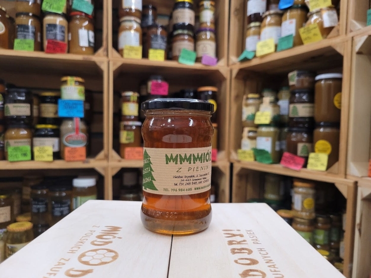 Miód Spadziowy z Pienin 400g płynny