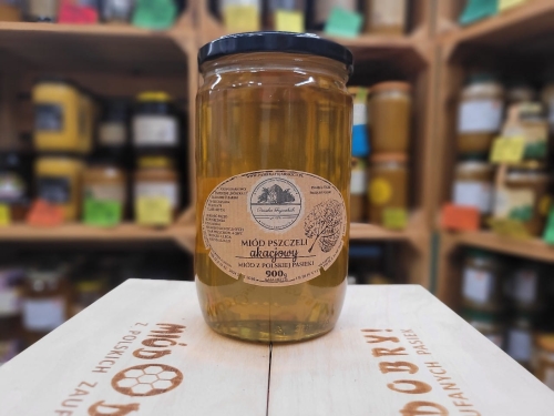 Miód Akacjowy Drahimski 900g