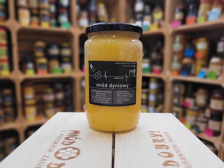 Miód Dyniowy 1000g skrystalizowany
