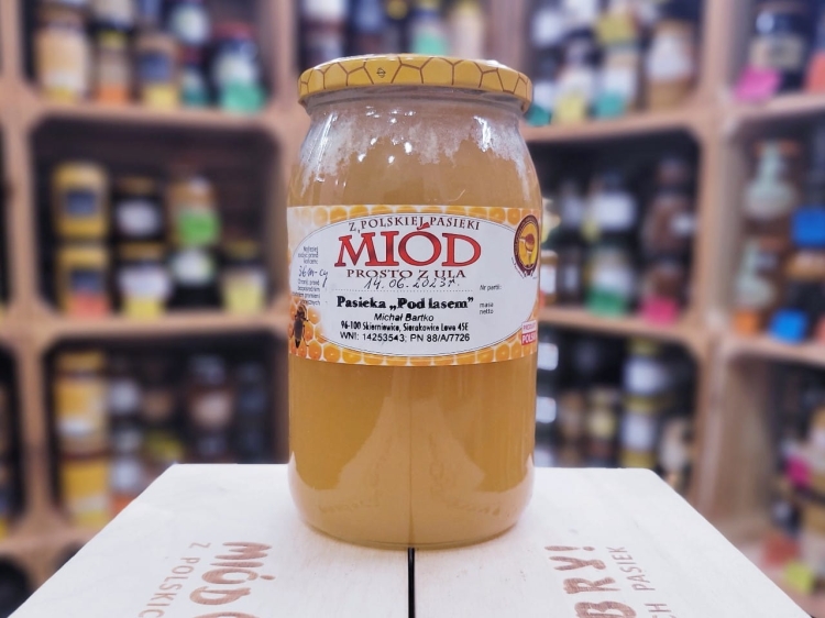 Miód Spadziowo-nektarowy 1200g