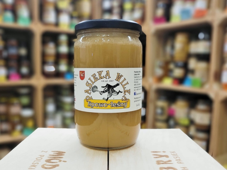 Miód Lipowo-Spadziowy z Warmii 980g
