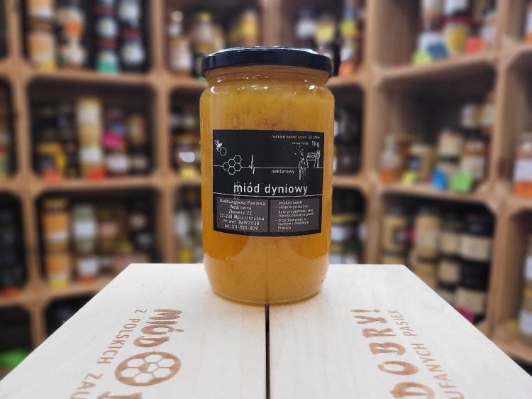 Miód Dyniowy 1000g skrystalizowany