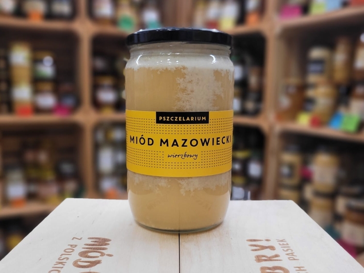 Miód Wierzbowy z Wilgi nad Wisłą 1000g
