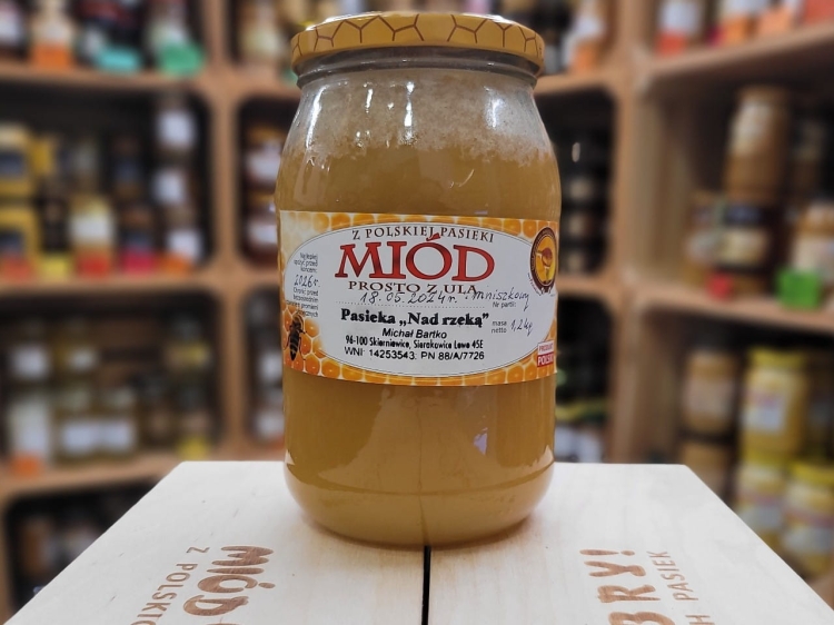 Miód z Maja, Mniszkowy 1200g skrystalizowany