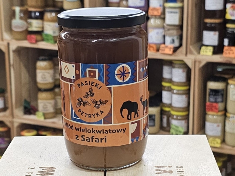 Miód wielokwiatowy z Tanzani 950g