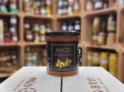 Surowy Miód Oregano z Wyżyny Lubelskiej 450g (z pierwszego rozlania)