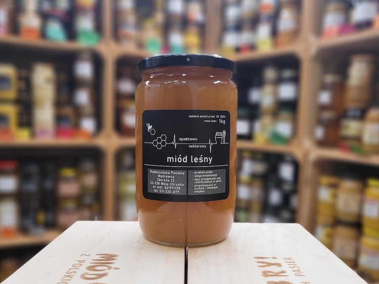 Miód Leśny z Lubelszczyzny 1000g