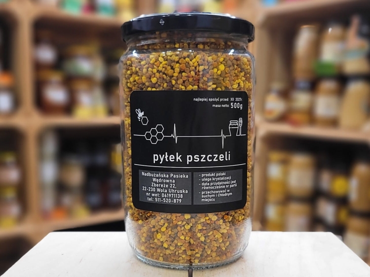 Pyłek pszczeli (z Pyłkiem z Gryki) 2024 z Lubelszczyzny 500g
