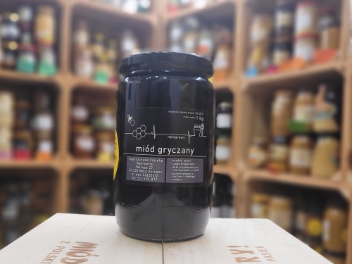 Miód Gryczany z Lubelszczyzny 1000g płynny