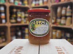Surowy Miód Spadziowy Liściasty od pszczelarza z ponad 50-letnim doświadczeniem 650g (płynny)