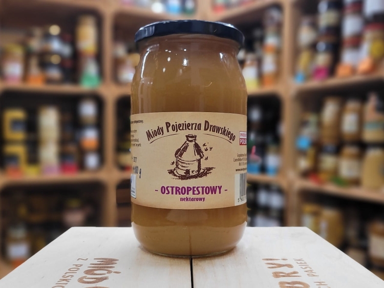 Miód Ostropestowy 1100g skrystalizowany