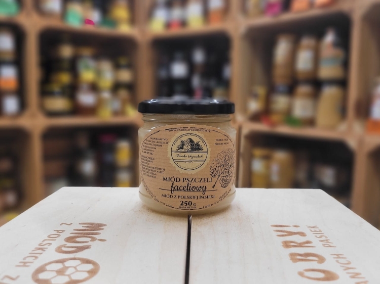Miód Faceliowy 250g