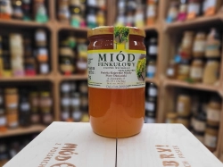 Surowy Miód Fenkułowy (mocny, na żołądek, gardło) z Kujaw 1000g