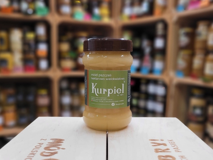 Miód Wielokwiatowy Kurpiel 400g