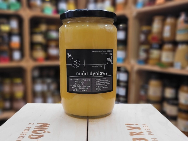 Miód Dyniowy 1000g skrystalizowany