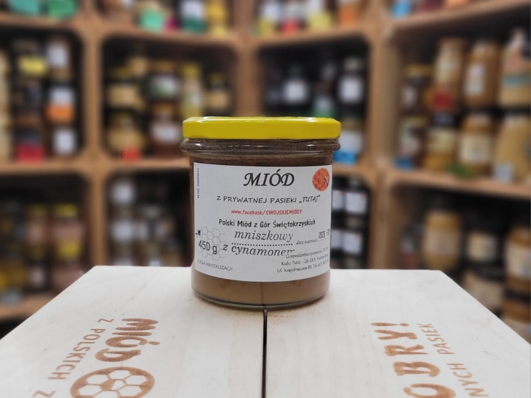 Miód z cynamonem 450g