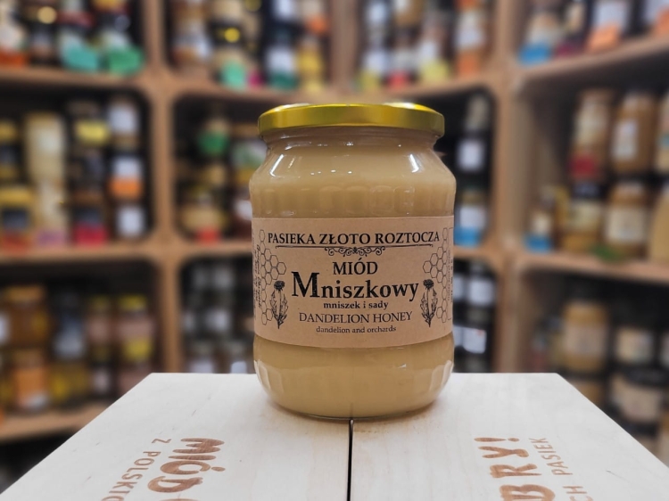 Miód Mniszkowy z Roztocza 1000g