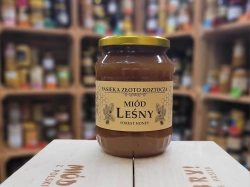 Surowy Miód Leśny Spadziowo-Nektarowy z Roztocza 1000g