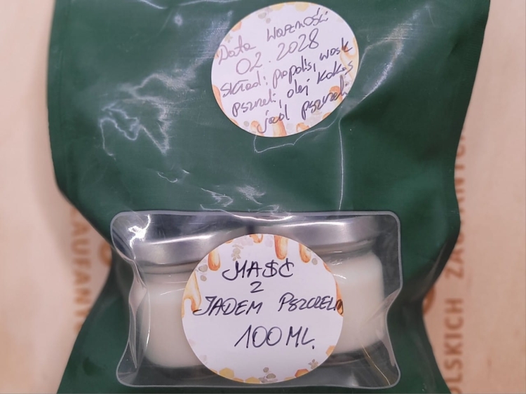 Maść propolisowa z jadem pszczelim 2x40ml