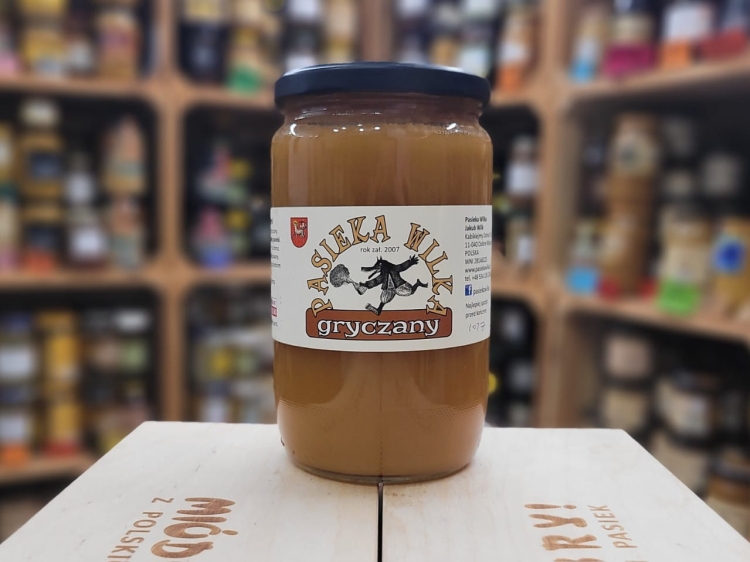 Miód Gryczany z Mazur 980g