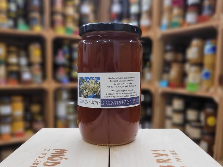 Ziołomiód z Kwiatów Czarnego Bzu 1000g