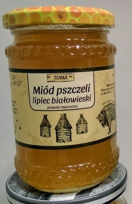 Miód Lipiec Białowieski 400g płynny