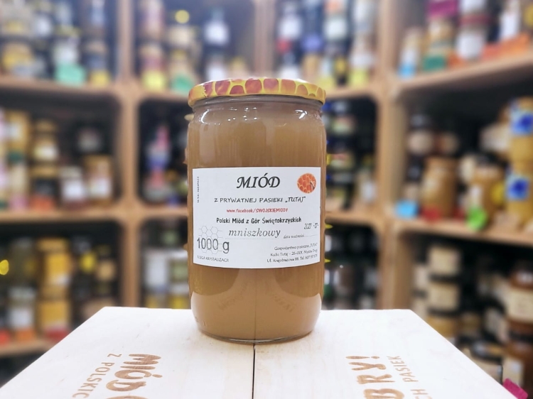 Miód Mniszkowy 2025 z Gór Świętokrzyskich 1000g