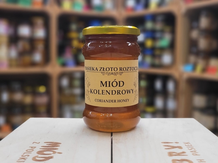 Miód Kolendrowy z Roztocza 400g