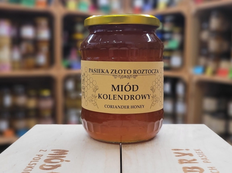 Miód Kolendrowy z Roztocza 1000g