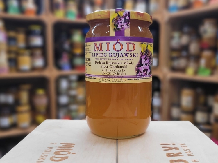 Lipiec Kujawski 1000g rocznik 2025 (Nektarowo-Spadziowy)