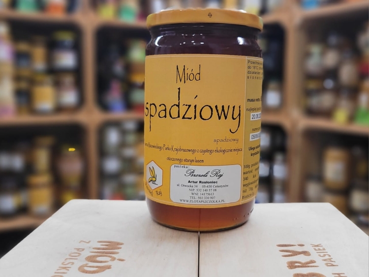 Miód ze spadzi liściastej 900g