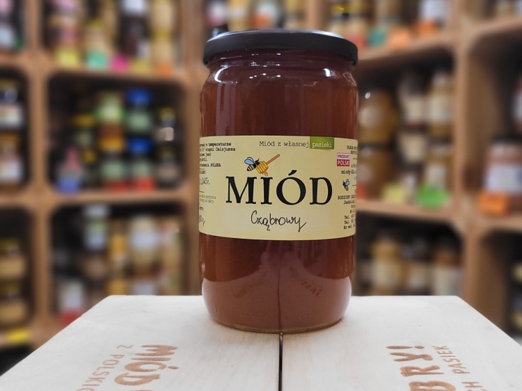 Miód Cząbrowy z Kujaw 980g skrystalizowany