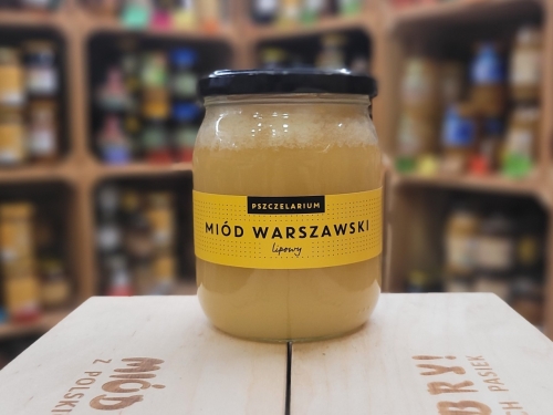 Miód Warszawski Lipowy 700g mega lipowy