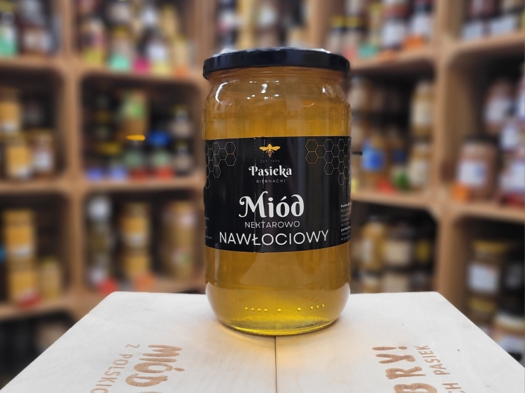 Miód Nawłociowy 950g