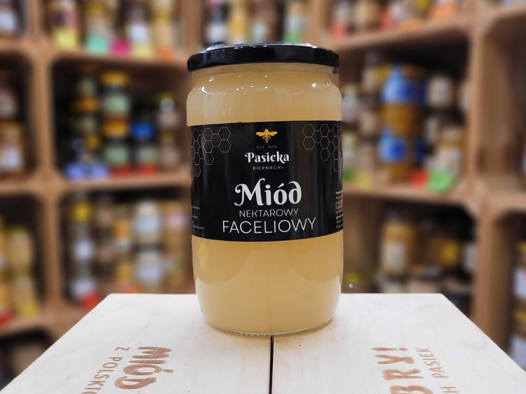 Miód Faceliowy 950g