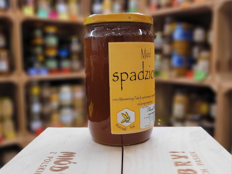 Miód ze spadzi liściastej 900g