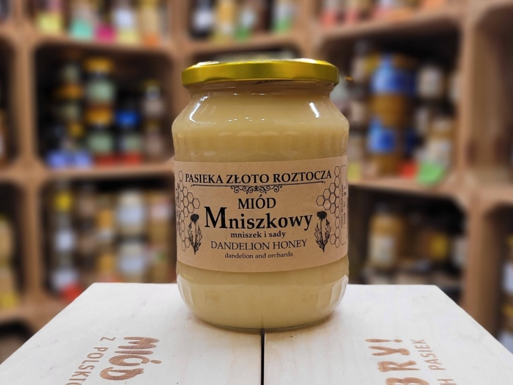 Miód Mniszkowy 2025 rocznik 1kg