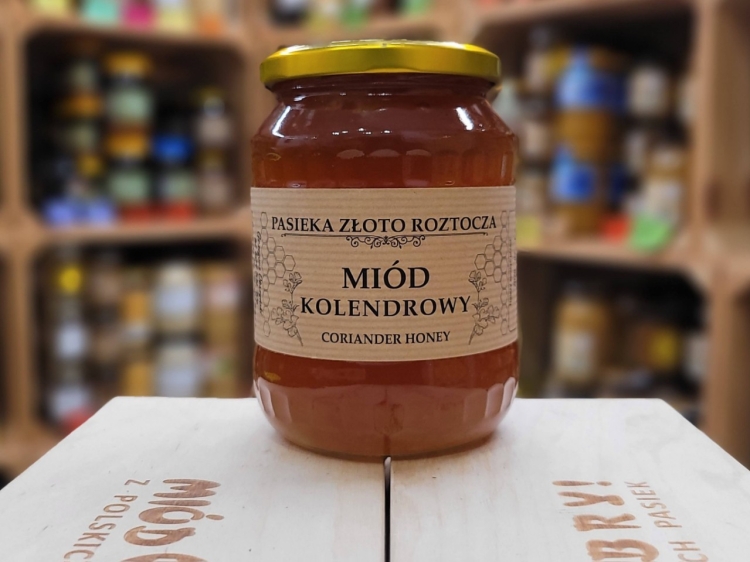 Miód Kolendrowy z Roztocza 1000g