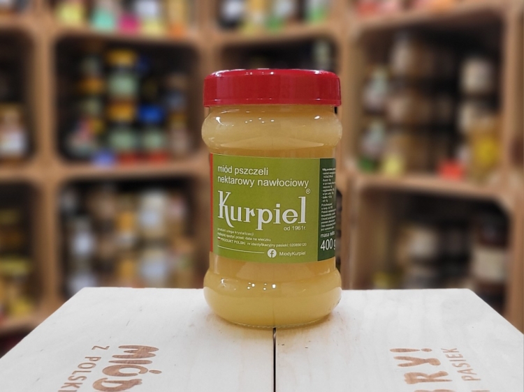 Miód nawłociowy z Kotliny Kłodzkiej 400g skrystalizowany