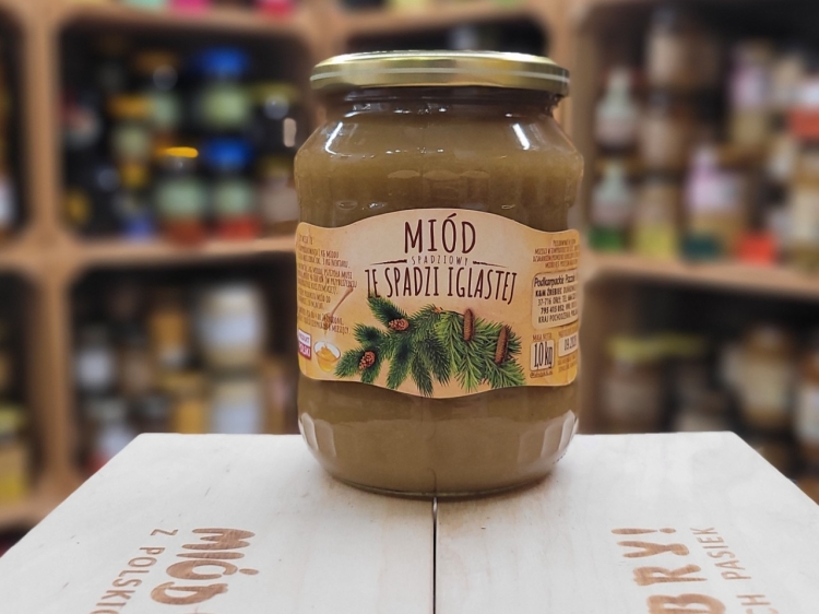 Miód ze spadzi iglastej 1000g