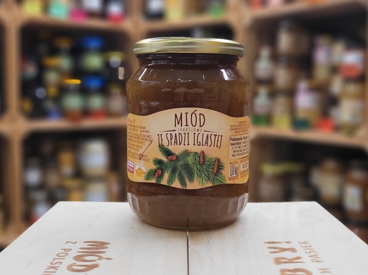 Miód ze spadzi iglastej 1000g