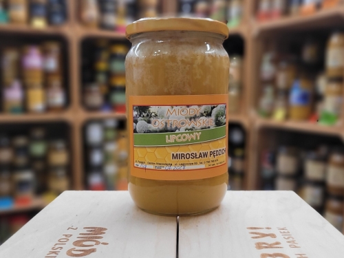 Miód Lipcowy od Pędzicha w 2025 jest miodem lipowym 1kg