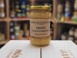 Surowy Miód Kolendrowy z Roztocza 400g