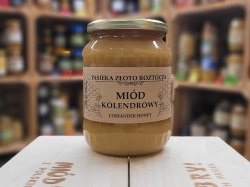 Surowy Miód Kolendrowy z Roztocza 1000g
