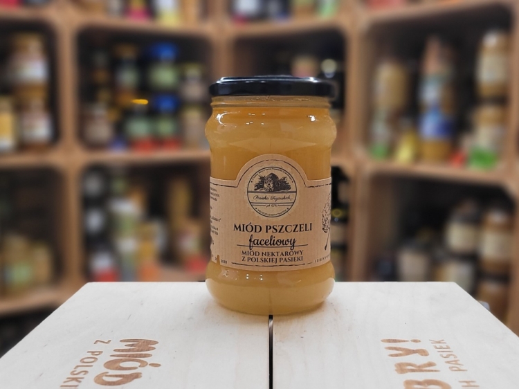 Miód Faceliowy z pasieki Fujarskich 350g