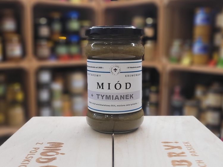 Miód z tymiankiem 400g